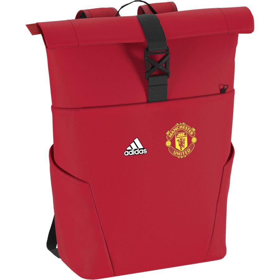 Manchester United Ryggsekk - Rød/Sort - adidas, størrelse One Size