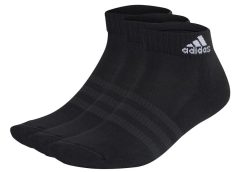 adidas Ankelsokker Cushioned Sportswear 3-PK - Sort/Hvit