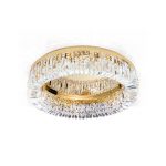 Taklampe Ring i krystall - 59 cm