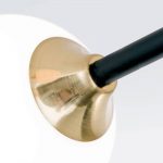 Taklampe Snowwhite med stenger, 6 lys, svart