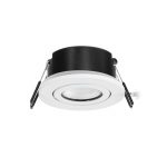 Arcchio LED-downlight Eliar rund hvit CCT svingbar