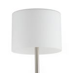 BANKAMP Grazia LED-bordlampe, alu/hvit