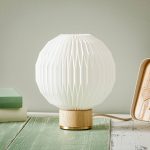 LE KLINT 375 bordlampe Ø 18 cm papirskjerm