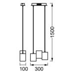 LEDVANCE SMART+ WiFi Decor Wood LED-pendellampe