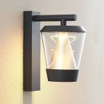 Lucande Tiany LED utendørs vegglampe, pendel, LED