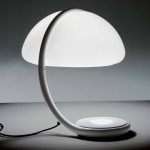 Martinelli Luce Serpente - bordlampe, hvit