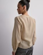 Object Collectors Item - Beige - Objsirfu L/S Top 131