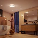 Philips Hue Devere LED-taklampe, hvit, 42,5 cm