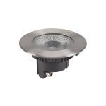 SLV Rocci 200 LED-gulvlampe til innbygging, rund Ø 20 cm