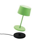 Zafferano Olivia mini 3K oppladbar bordlampe, eplegrønn