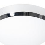 Arcchio Drilona LED-taklampe til bad, krom, IP44