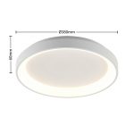 Arcchio Vivy LED-taklampe, hvit, 38 cm