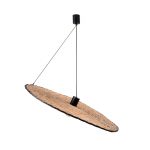 Costas pendellampe, vippbar rottingskjerm, Ø 100 cm