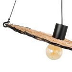 Costas pendellampe, vippbar rottingskjerm, Ø 100 cm