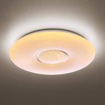 LED-taklampe Akina med fjernkontroll