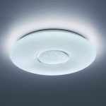 LED-taklampe Akina med fjernkontroll