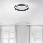 Paul Neuhaus Q-VITO LED-taklampe 40 cm antracitt, antracit