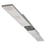 Svingbar LED-taklampe Slight, aluminium