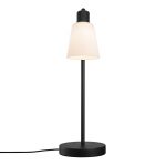 Bordlampe Molli med glasskjerm og bryter