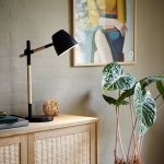 Bordlampe Theo, av asketre