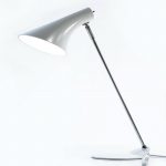 Bordlampe Vanila, justerbar, hvit