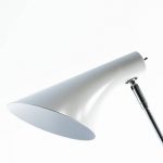 Bordlampe Vanila, justerbar, hvit