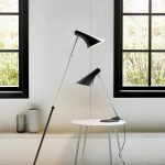 Bordlampe Vanila, justerbar, svart