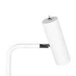 Gulvlampe Marley, matt hvit