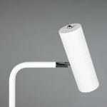 Gulvlampe Marley, matt hvit