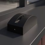 LED-utelampe Marka, mørkegrå aluminium
