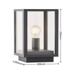 Lindby Giavanna lampe på sokkel, 29 cm