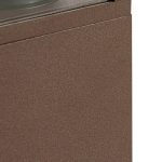 Lindby Robigus sokkellampe, rustfarget, aluminium