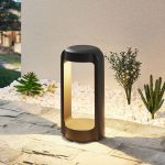 Lucande Habsa LED-sokkellampe, høyde 30 cm