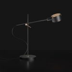 Oluce Curve LED-bordlampe, svart