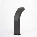 Skrå Lennik LED-sokkellampe, 40 cm