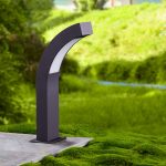 Skrå Lennik LED-sokkellampe, 40 cm