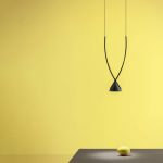 Axolight Jewel LED-hengelampe 1 lyskilde svart