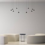 Axolight Jewel mono pendellampe svart 2 700K 12°
