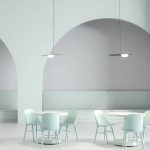 Axolight Kwic LED-pendel, bronse, 48 cm