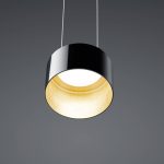 BANKAMP Luce elevata Grand 3 lk svart / innv. gull