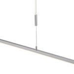 BANKAMP Slim pendel ZigBee dimbar 128 cm nikkel