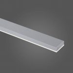 Bopp Baseline LED-hengelampe, aluminium