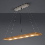 Brad LED-pendellampe i tre