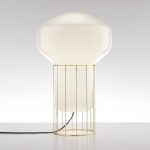 Fabbian Aérostat - bordlampe av messing, 33 cm