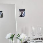 Fabbian Tripla LED-hengelampe, krystall, antrasitt