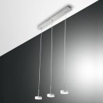 Hengelampe Dunk, aluminium, 3 lyskilder, 3 000 K, metall