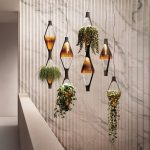 Kundalini Viceversa2 LED-hengelampe 2lk glass rav