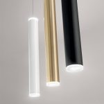 LED hengelampe Prado, 1 lyskilde, svart, dimbar