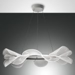 LED-hengelampe Sylvie, rund, Ø 72 cm