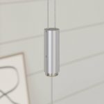 LED-pendellampe Karinja i tre med dimmer, natur